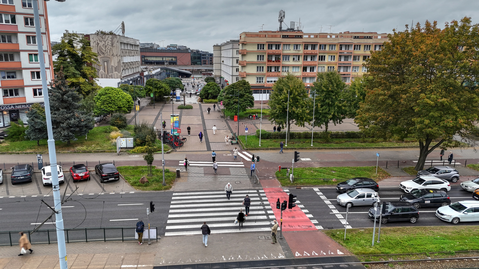 Plac Czerwonych Gitar Gdańsk Wrzeszcz